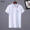 Projektant Mens Basic Business Polos T Shirt Fashion France Brand T-shirts Haftowane opaski na pasy