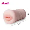 Massager A30 Male Masturbator Adult for Men Realistic Deep Throat Silicone Fake Vagina Mouth Anal Erotic Oral Masturbate Cup