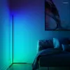 Lampy podłogowe 1,4 m naroża RGB RAMOT -Control LED ciepła biała lampa stojąca Kąt Lekki salon Dekor