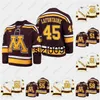 SJ98 2021 B1G Tournament Vintage Jack Lafontaine Jersey Minnesota Golden Gophers Noah Weber Matt Staudacher Jared Moe Sampo Ranta Ben Meyers