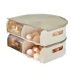 Storage Bottles Egg Holder For Refrigerator Durable Box Dispenser Organizer Countertop Kitchen Fridge