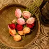 Dekoratif Çiçekler Sonbahar Yanmış Güller Ev Düğün Masası Sahte Bahçe Sonbahar Dekorasyonu için Yüksek Kaliteli Yapay Süslemeler