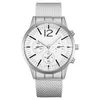 Montres-bracelets 2023 hommes mode minimaliste montres ronde Simple élégant montre-bracelet mécanismes montre à Quartz pour hommes goutte