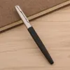 Brand Stainless steel With black Trim M Nib Fountain Pen School Office Stationery