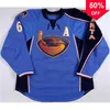 Maglia da uomo vintage Atlanta Thrashers Mag Maglia da gioco indossata17 Ilya Kovalchuk 36 Eric Boulton 6 Ron Hainsey 7 Maglia Mark Popovic Hockey blu