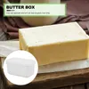 Dinnerware Sets 2 Pcs Butter Box Storage Crisper Fruit Tray Lid Superimposed Pp Containers Lids