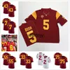 WSK Custom USC Trojans Footbal Jersey College Talanoa Hufanga Isaiah Pola Hunter Echols Christian Rector Porter Gustin Troy Polamalu