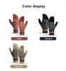 Cycling Gloves Women's Knitting Winter Fashion Full Finger Christmas Snow Pattern Touch Screen Woven