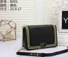 2023 Caviar Sheepskin Högkvalitativ kvinnors axelväska handväska quiltad dubbelflikkedja Kvinnor Tote Luxury Designer Bag