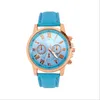 Dameshorloge Horloges Kwarts Polshorloge Leren horloge