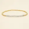 Strand Plaqué Or Perlé Miyuki Bracelets Amazon Pierre Cristal Stretch Bracelet À Breloques Pour Femmes Adolescente Cadeau Bijoux Faits À La Main