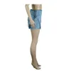 Damskie szorty dżinsowe dżinsowe spersonalizowane ulicy nieregularna spódnica z wysokim talią