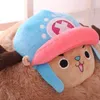 Pluche Poppen 1 Pc 35 Cm Cartoon Chopper Doll Gevulde Anime Leuke Speelgoed Zachte Handwarmer Mooie Kussens Kids meisjes Gift 230603