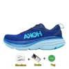 Hoka One Free People Кроссовки Hokas Bondi 8 Carbon X2 Clifton Challenger ATR 6 Женщины Мужчины Низкие кроссовки из сетки Triple White On Cloud