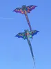 Uçurtma Aksesuarları Ejderha Çocuklar için Naylon 3D Oyuncaklar Uçan Kartal Çocuk Kiteline Weifang Kuş Kolay sinek fabrikası toptan