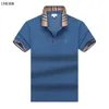 Neues Designer-T-Shirt für Herren, Poloshirt, Schwarz und Weiß, Rot, Blau, modisch, lässig, hochwertig, 100 % Baumwolle, atmungsaktiv, Anti-Falten, Slim-Fit, kommerzielles Straßenrevers, M-3XL