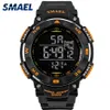 CWP Smael Watches 50m防水スポーツカジュアルエレクトロニクス腕時計1235ダイブスイミングウォッチLEDクロックデジタル260N