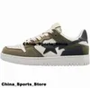 Shoes Trainers Us12 A Bathing Ape Court Sta Mens Size 12 Sneakers A Bathing Ape Bapeing SK8 Sta Us 12 BapeSta Eur 46 Women Casual Designer Green Camouflage Platform