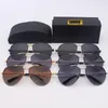 Men Luxury Brand Designer Sunglasses Vintage Retro Squared Shape Women Sun Glasses Gold Frame Fashion Zonnebril Top Flat Eyewear Sunglass 6223