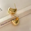 Серьги с грибами 18K золото 925 Серебряный серебряный горох для женщин Ювелирные изделия 2023 Тренда Корейские чары простой дизайн
