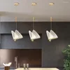 Pendant Lamps Exquisite Ceiling Lamp Home Decoration Lighting Bedroom Chandelier 3 Modes Hanging Light For Living Room/Office Night