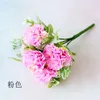 Decorative Flowers 1 Bouquet 26cm 5Heads Lilac Outdoor Artificial Flower Home Party Wedding Decor Handmade DIY Festive Decoration