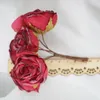 Dekorative Blumen Simulation Europäische Teerose Knospe Diy Girlande Kopfschmuck Künstliche Seidenblume Geschenkbox Dekoration Material Zubehör