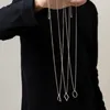 Anhänger Halsketten Layered Kette Mit Hohl Geometrie Halskette Männer Einfache 2023 Mode Schmuck Auf Hals Zubehör Männliche Geschenk