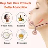 Bras Rouleau facial en acier inoxydable Gua Sha Tool Set Soins du visage Massage Cou Beauté Santé Anti-rides Cellulite Peau Detox Masseur