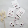 2023 Daisy Flower Hair Clips حديثي الولادة طفل الدانتيل الدانتيل أقواس طفل فتاة زهرة باريتس الفتيات الشعر إكسسوارات الشعر بالجملة