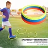 Bolas 1-10 Set Agility Training Rings Portátil 5pcsset Football Soccer Speed Agility Training Rings Sport futbol Training Equipment 230603