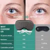 Eye Massager Reusable USB Electric Heated Eyes Mask Compress Warm Therapy Eye Care Massager Relieve Tired Eyes Dry Eyes Sleep Blindfold 230603