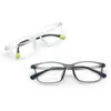 Cadres de lunettes de soleil adolescents lunettes optiques cadre rectangulaire en plastique charnière à ressort taille 53 flexible pliable enfants 9-15 ans