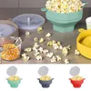 Bols Utile Popcorn Making Bowl Seau de fabricant de micro-ondes réutilisable de qualité durable avec magasin de couvercle