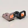 Flip Up Red Dot Reflex Sight Scope Mount para MOS Glock ou Slide Cut Aceito para RMR Footprint-Tan