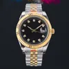 AAA qualité 8215 mouvement hommes datejust montre femmes montre à quartz automatique mécanique boucle pliante verre saphir étanche en céramique Montre de luxe homme