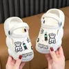 Slipper Children's Clogs For 3-10 Year Kids Sandals Cool Mules Outer Wear Summer Hole Shoes For Boys And Girls Slippers 230603