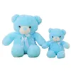Plush Pillows Cushions 3275CM Luminous Creative Light Up LED Teddy Bear Stuffed Animal Toy Colorful Glowing Christmas Gift for Kid 230603