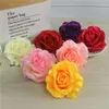 Dekorative Blumen WedFavor 10 Stück 13 cm elegante künstliche große Rosenblütenköpfe Seide DIY Corsage Haarkleid Party Hochzeitsdekoration