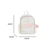 School Bags Clear Transparent Backpacks Women Harajuku Cute Children For Teenager Girls Laser Bag Heart Bookbag