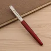 Bordo rosso in acciaio inossidabile M finitura M Pazziniera Penna delle forniture scolastiche Scrittura Penna