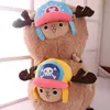 Pluche Poppen 1 Pc 35 Cm Cartoon Chopper Doll Gevulde Anime Leuke Speelgoed Zachte Handwarmer Mooie Kussens Kids meisjes Gift 230603