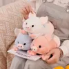 Pluche Kussens Kussens 1 st 22 cm Grappige Truc Sexy Peach Butt Corgis Hond Varken Lam Plushie Pluizig Haar Knuffels Pop Verjaardagscadeau voor Kinderen 230603