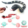 Toys Smart Cat Toys Electric Tease Senting Snake for Cats Interactive Toy Gravity Automatic Rolling Ball Pet Pet Snake Training