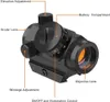 1x20 RDS-25 Red Dot Sight 4 Moa Red Dot Gun Sight Rifle Scope för 20 mm Rail med 1 tum Riser Mount Airsoft Hunting Accessory