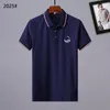 Projektant Mens Basic Business Polos T Shirt Fashion France Brand T-shirts Haftowane opaski na pasy