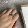 Moda pez búho gato anillo abierto para mujeres hombres lindo dedo brazalete joyería