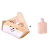 Animali simpatici animali da peluche calda peluche copertura in vita kawaii bottiglia acqua calda a mano larga calda portatile calda per casa prodotto