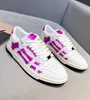 Знаменитая бренда мужчины Skel Sneakers Shoes Skeleton Contes Like Low Top Traincers Trainers Skull Женщины мужские скейтборд пешеходные комфортные пара спортивных Eu35-46