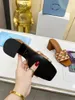 5model 2023 Women Sandals High Heels Leather Slide Sandal Platform Slipper Chunky 3.5 heel Height Shoes Summer Embossed Flip Flops